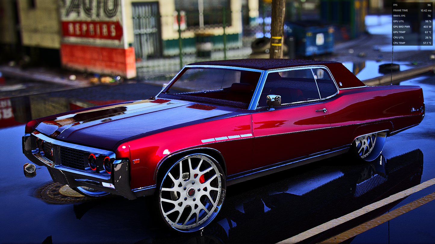 clean buick 225 electra coupe