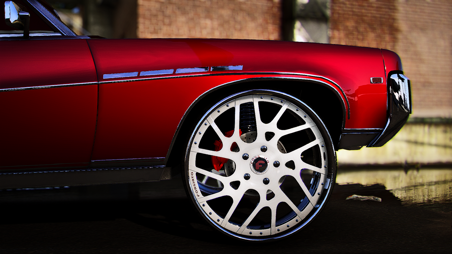 clean buick 225 electra coupe