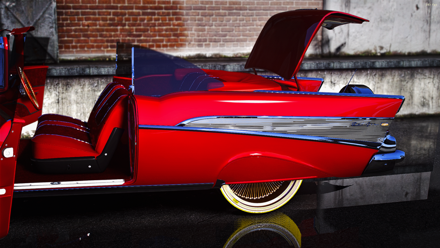 convertible 57 bel air