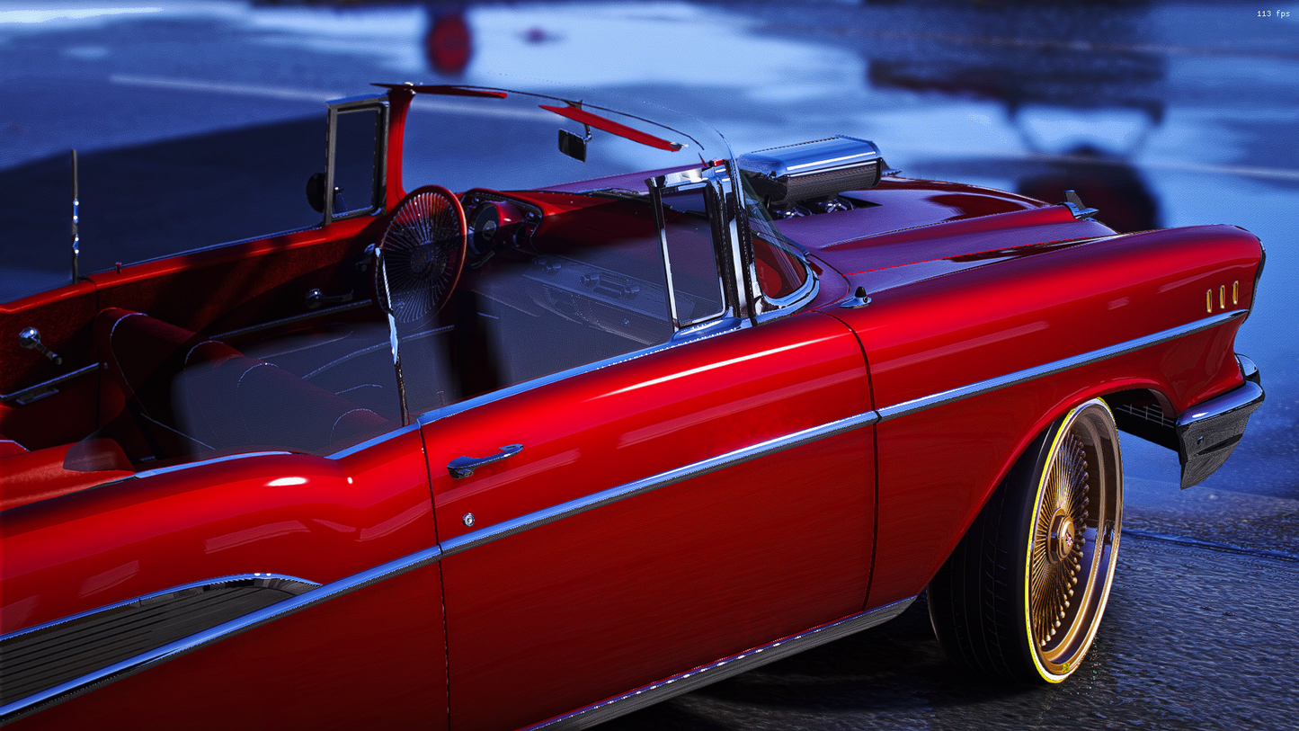 convertible 57 bel air