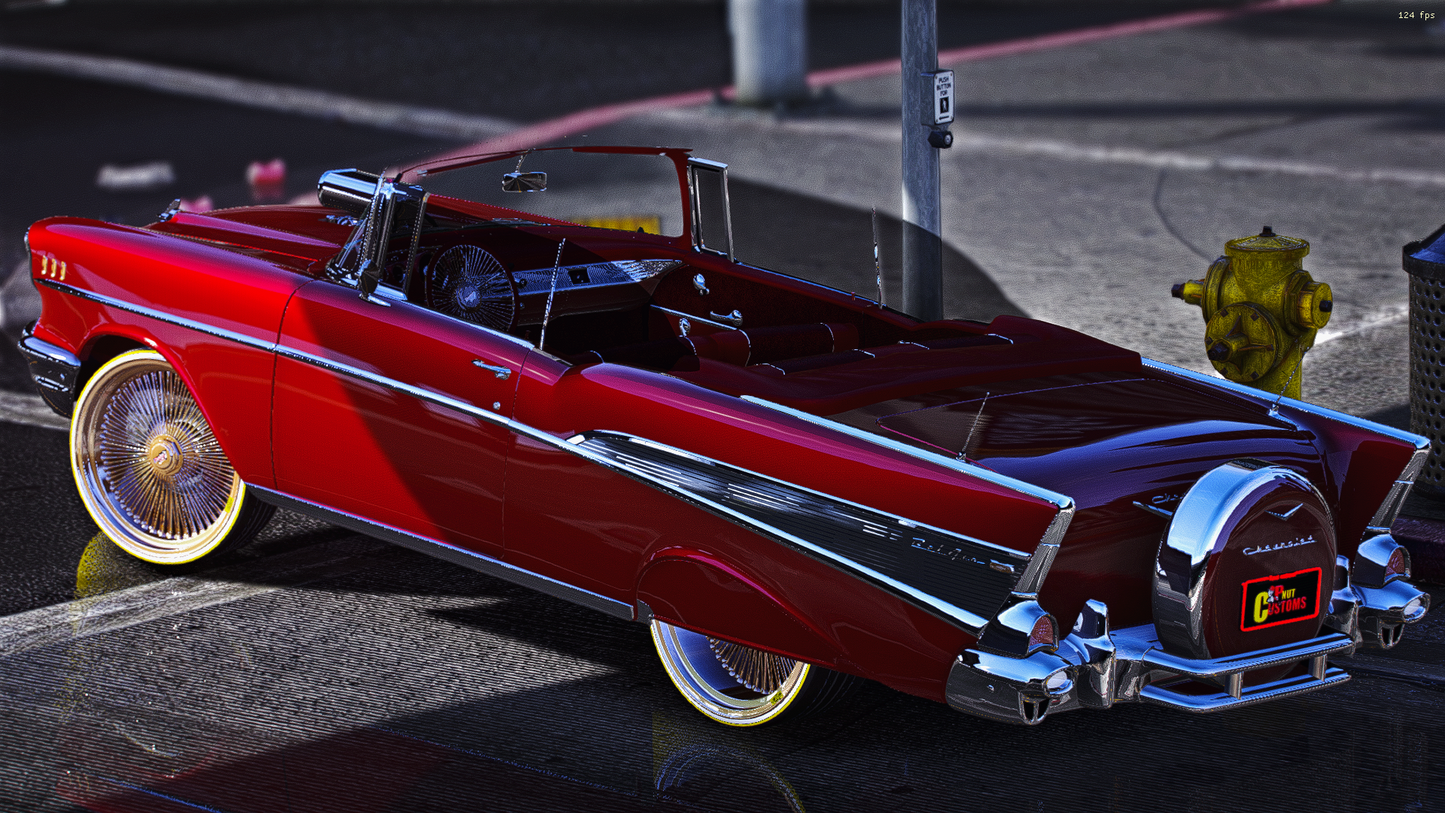 convertible 57 bel air