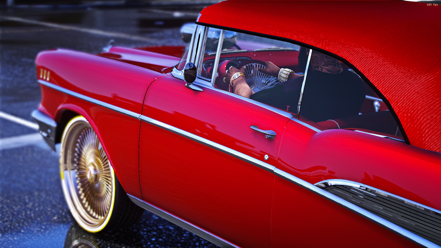 convertible 57 bel air