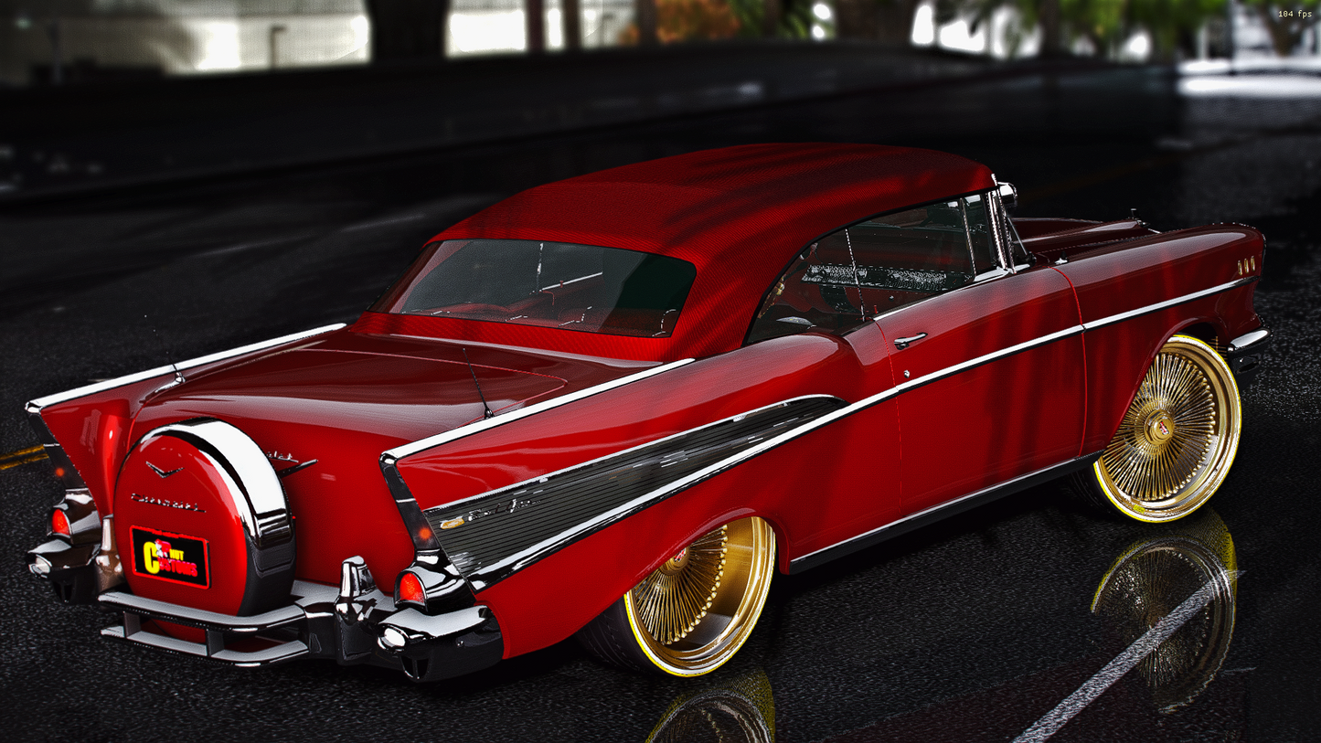 convertible 57 bel air