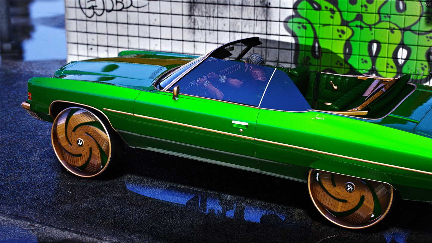 72 donk on REAL FLOATERS