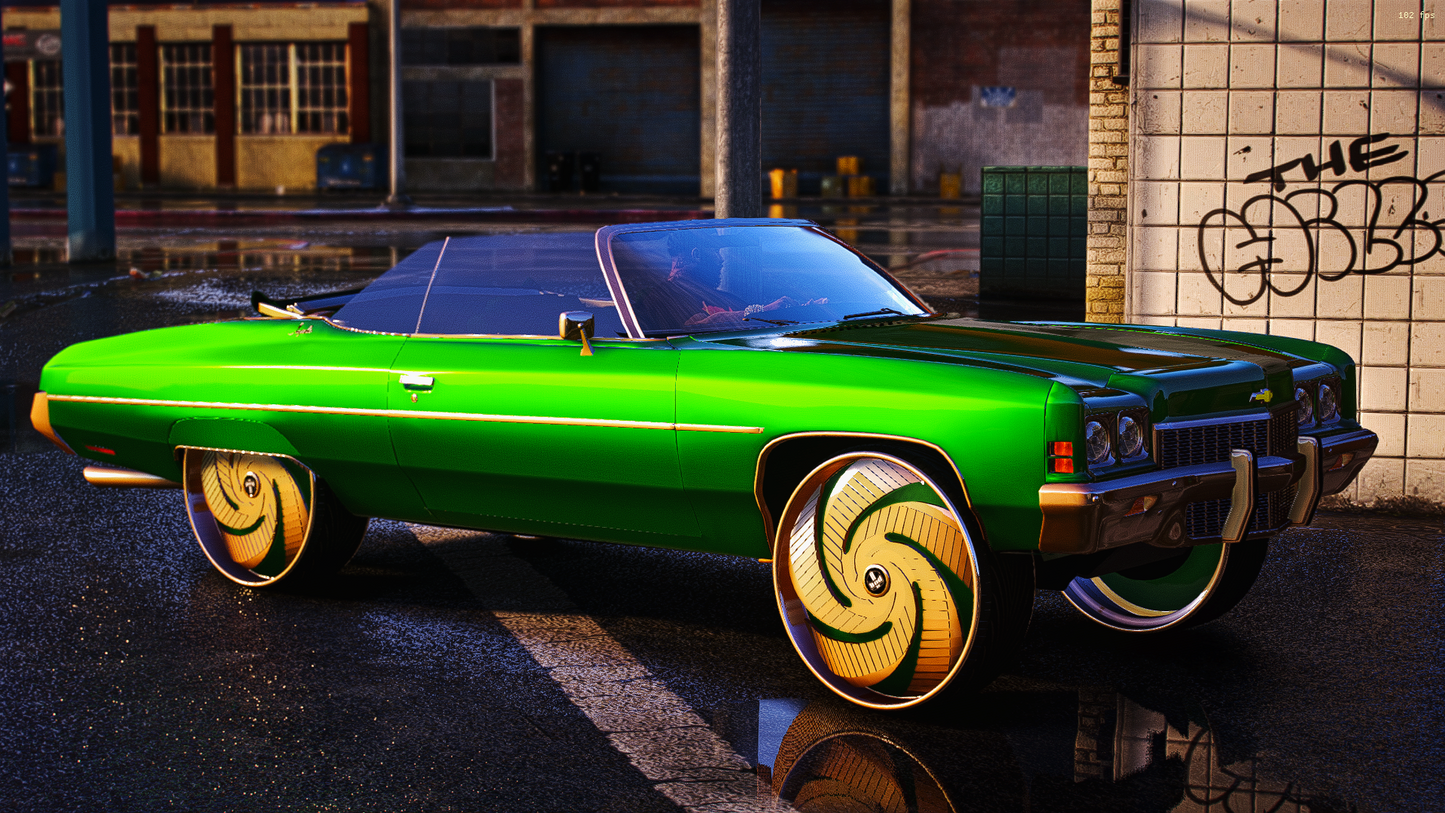 72 donk on REAL FLOATERS
