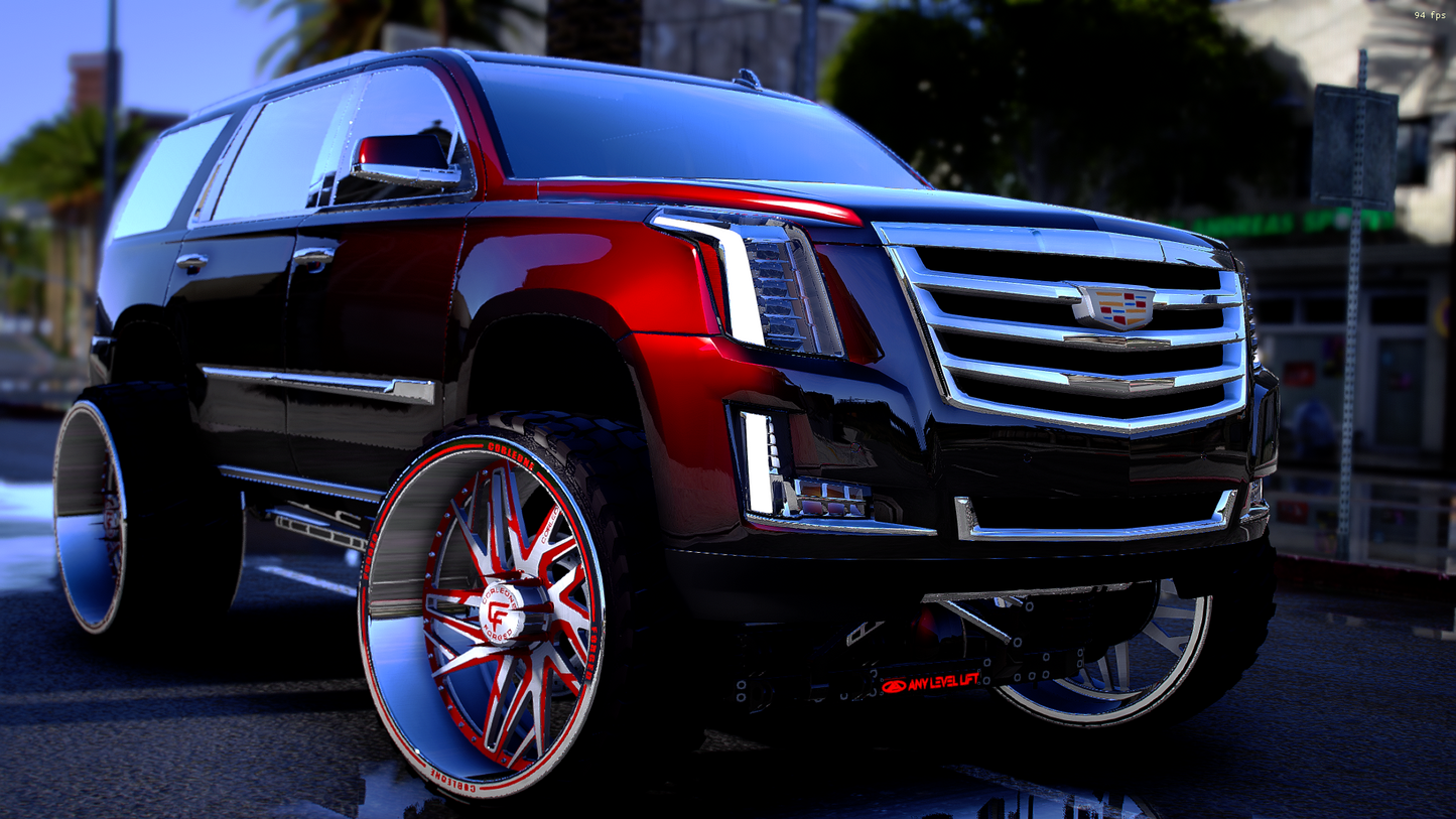 lifted escalade