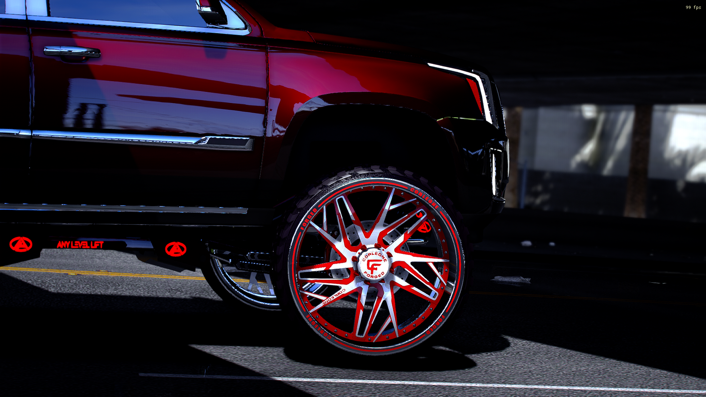 lifted escalade