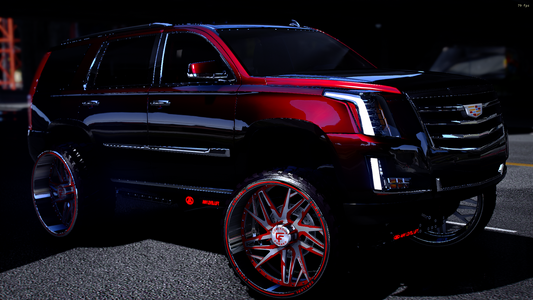 lifted escalade