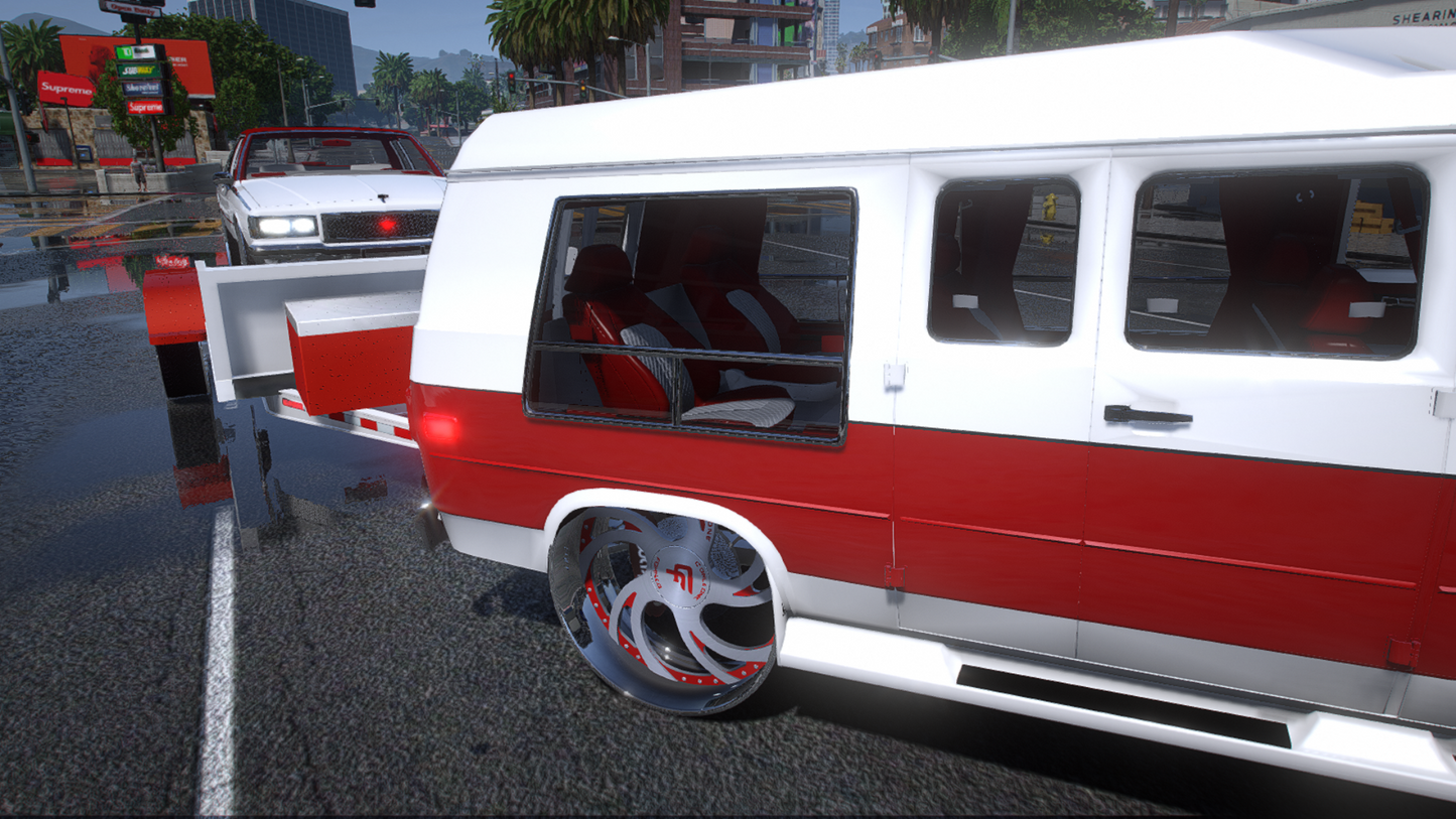 G20 Van w/ Trailer
