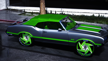 70 cutlass animated top