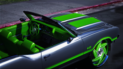 70 cutlass animated top