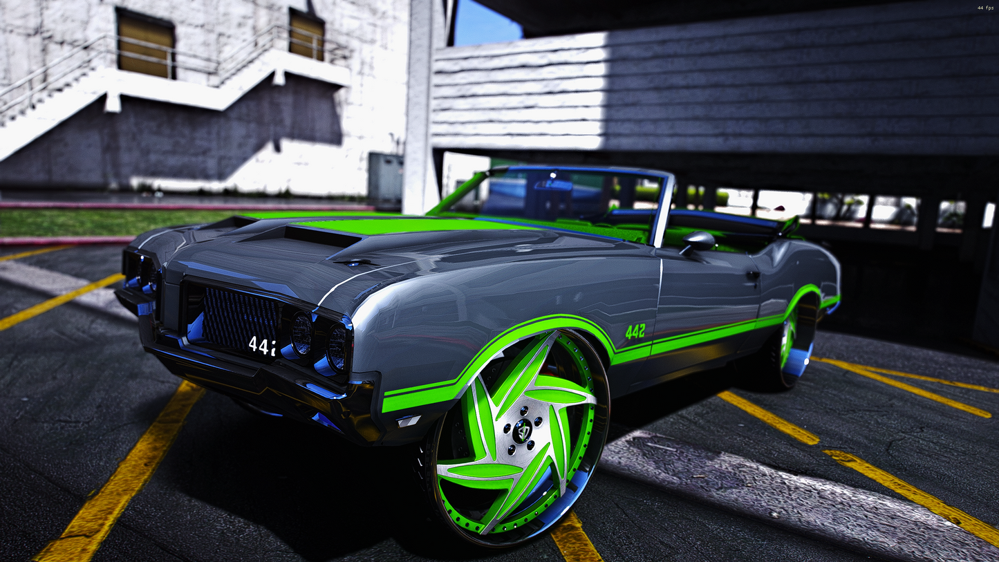 70 cutlass animated top
