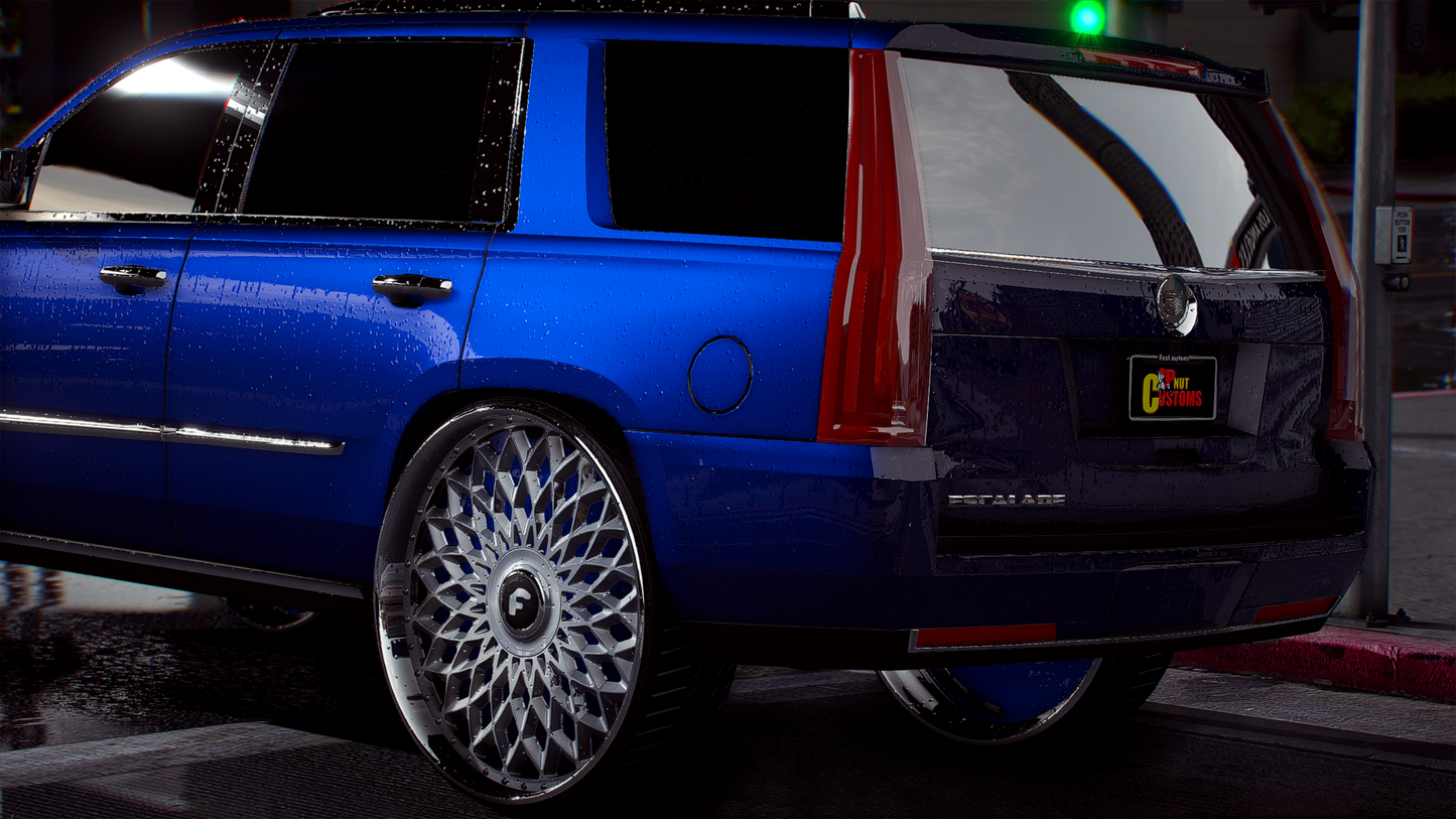 escalade on forgiato floaters
