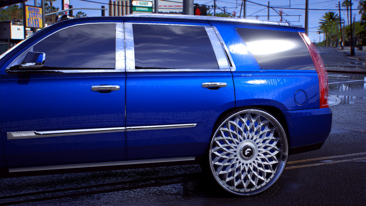 escalade on forgiato floaters