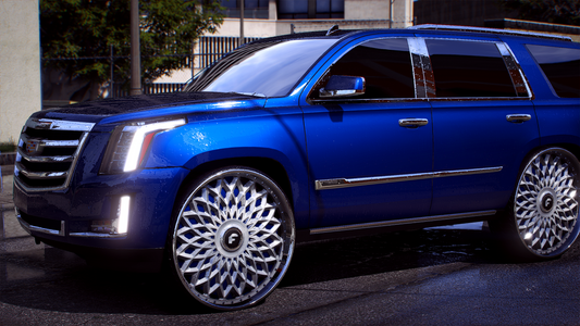 escalade on forgiato floaters