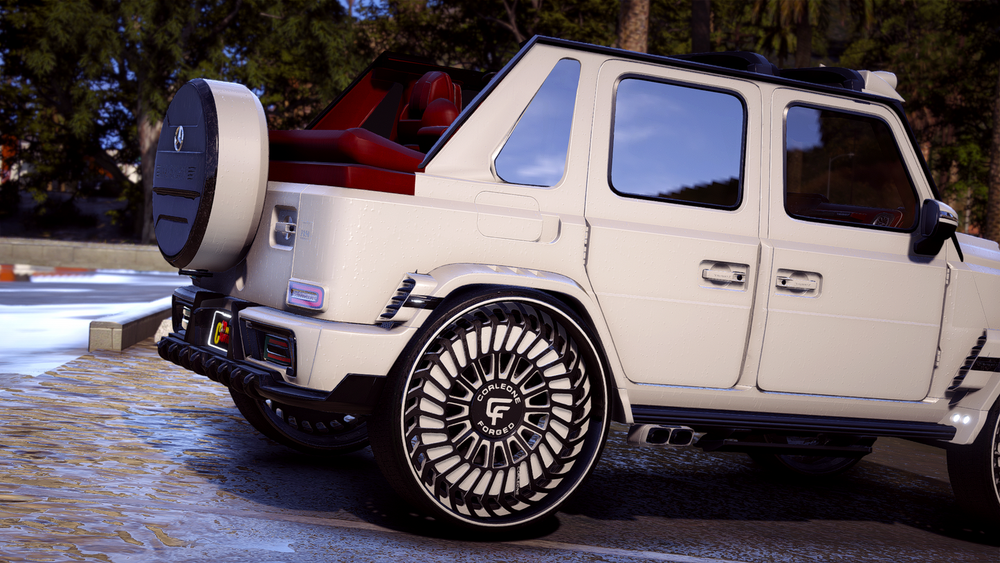 mansory convertible benz truck