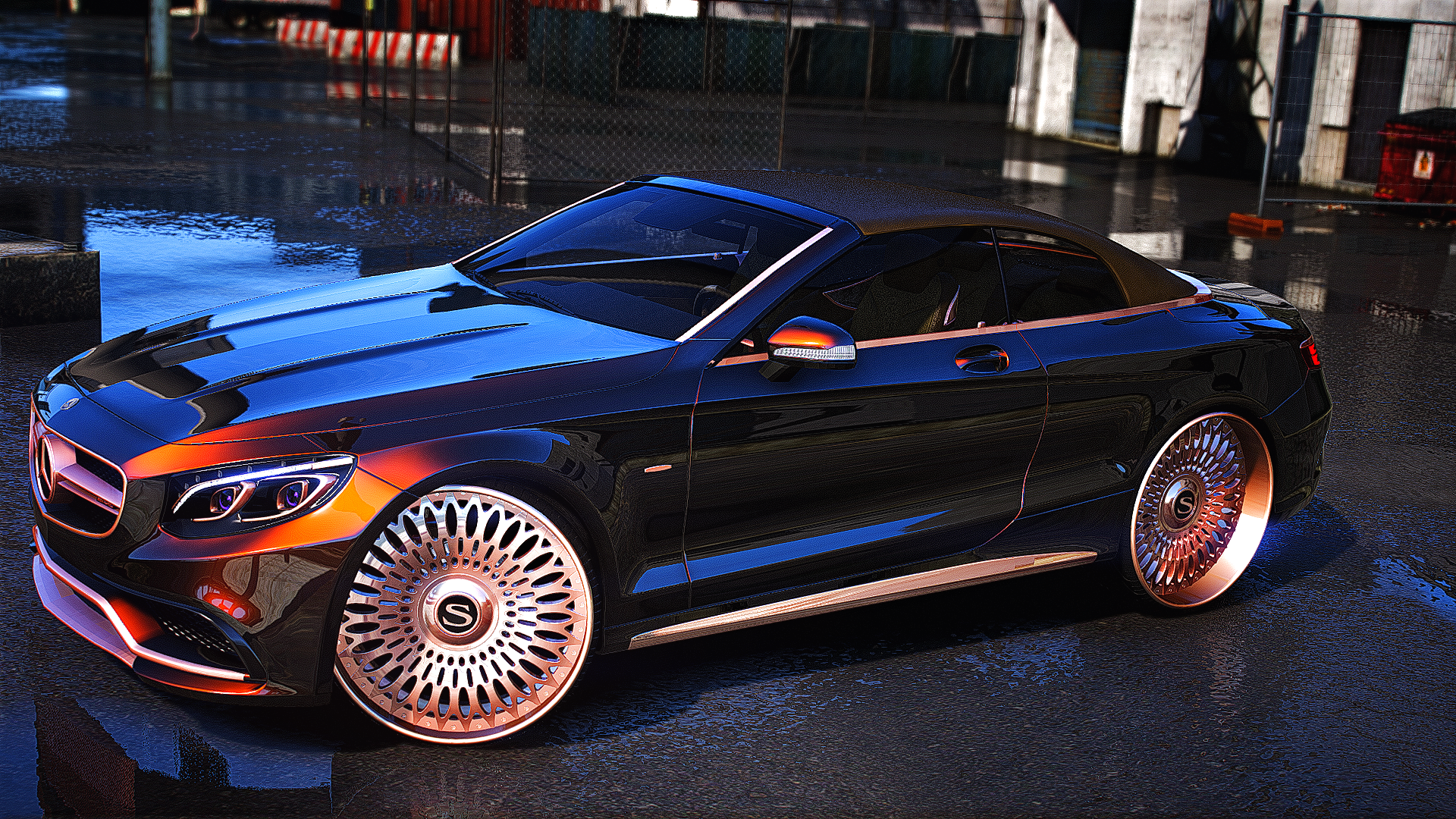Drop Top Benz – PNUT CUSTOMS