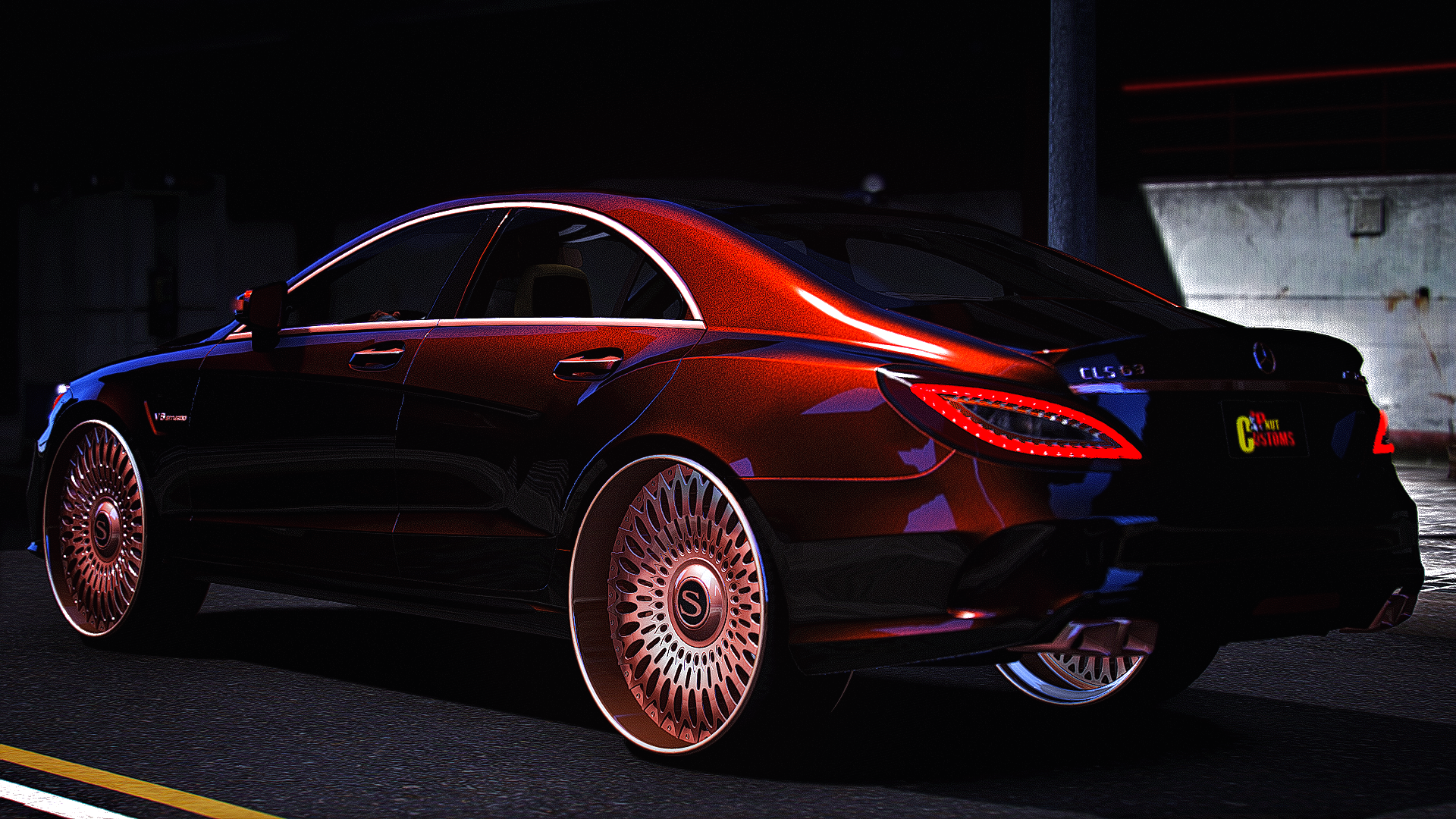 CLS 63 Benz – PNUT CUSTOMS