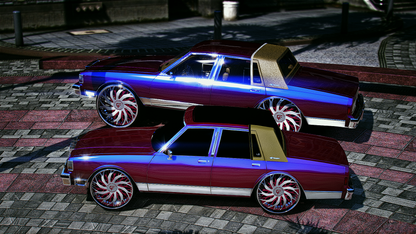 88 Box Caprice w/ matching Go Kart