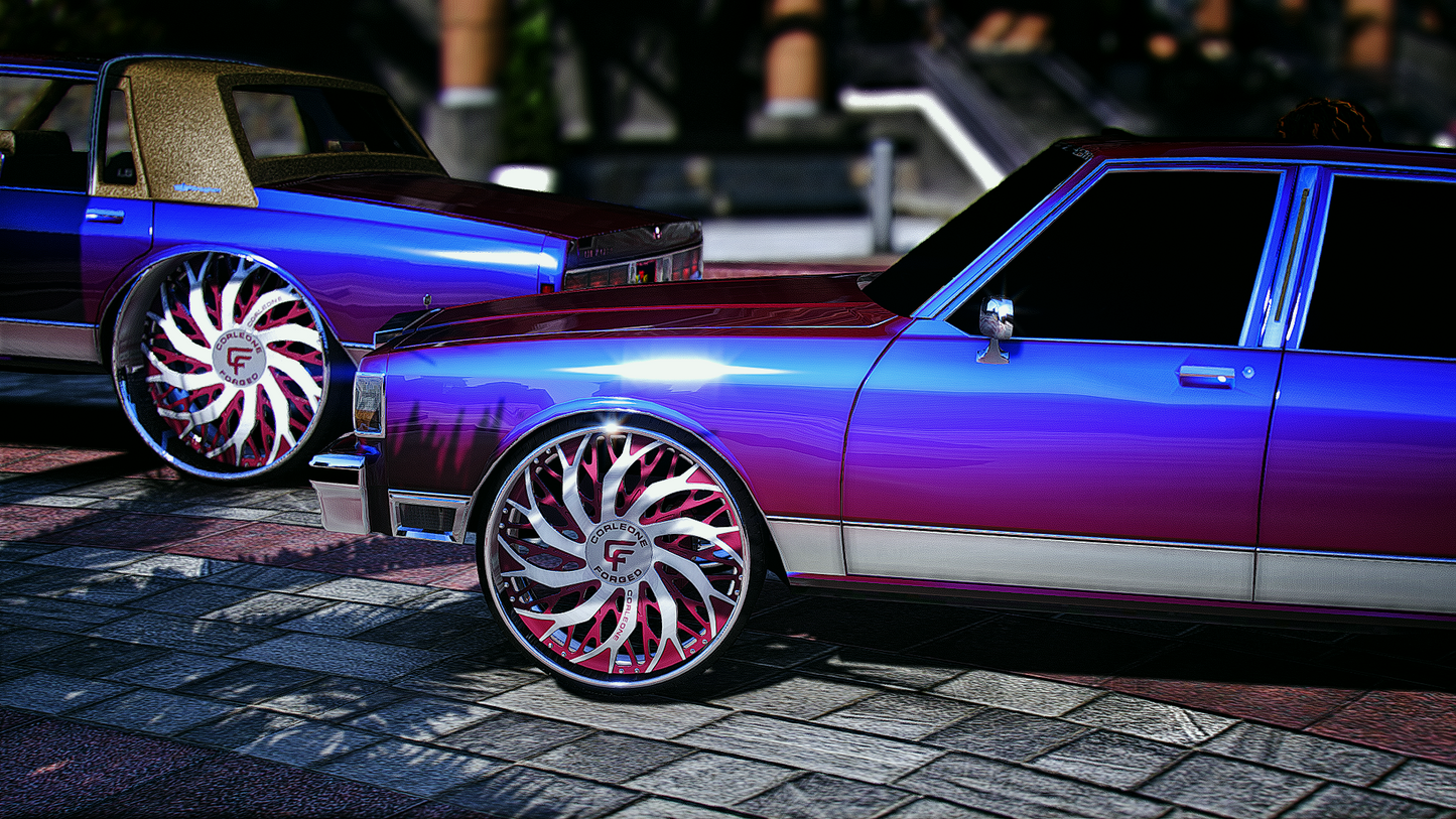 88 Box Caprice w/ matching Go Kart