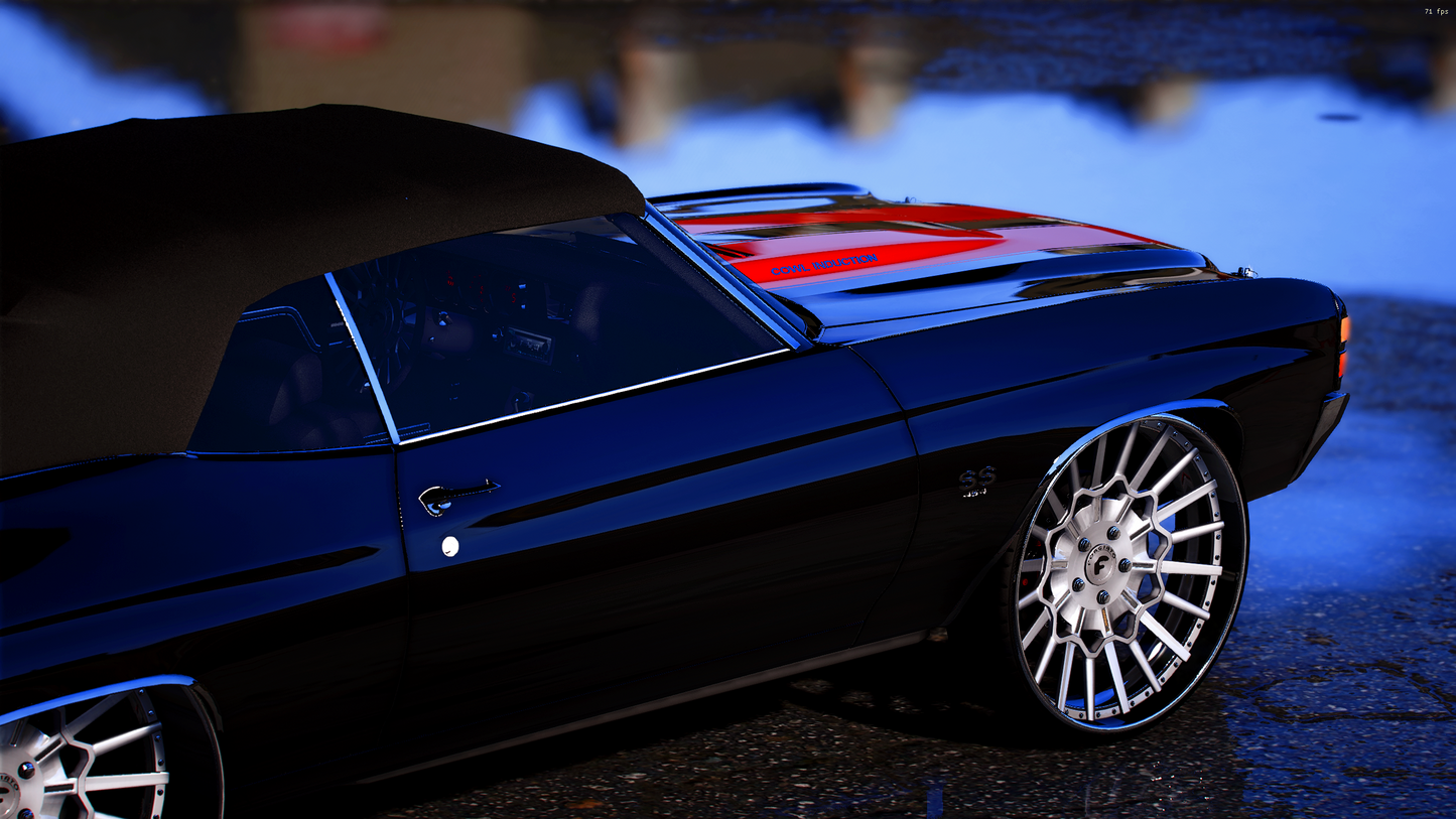 71 CHEVELLE ANIMATED TOP