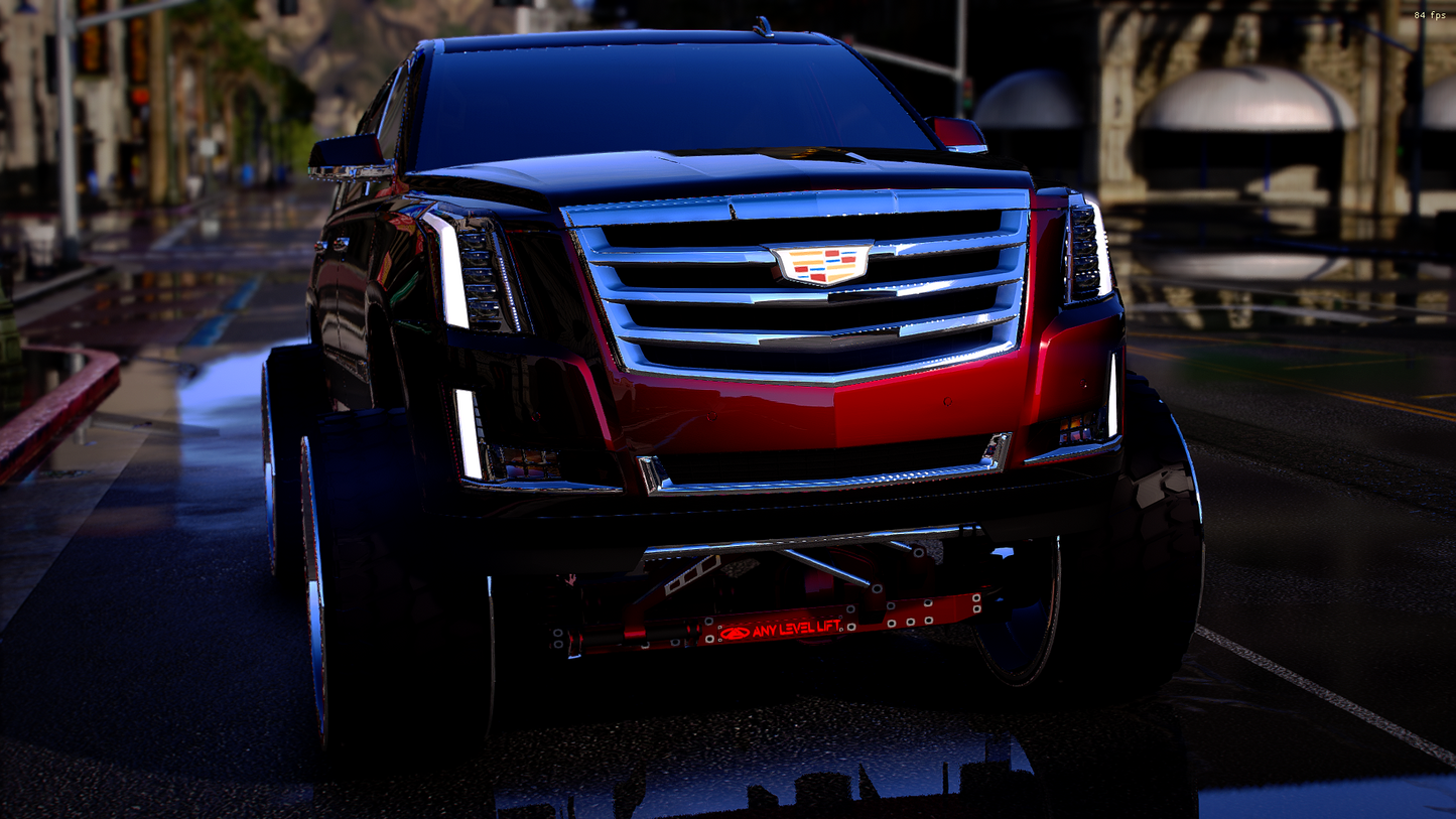 lifted escalade