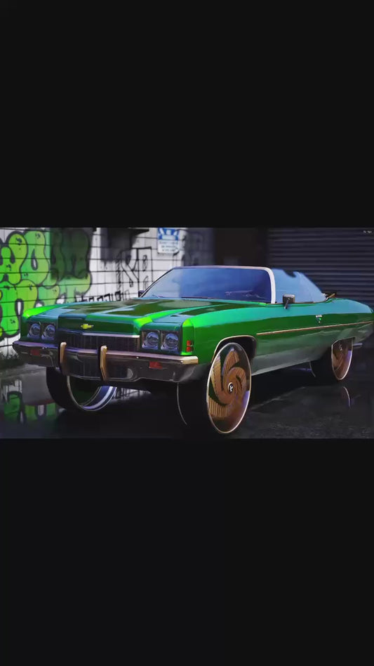 72 donk on REAL FLOATERS